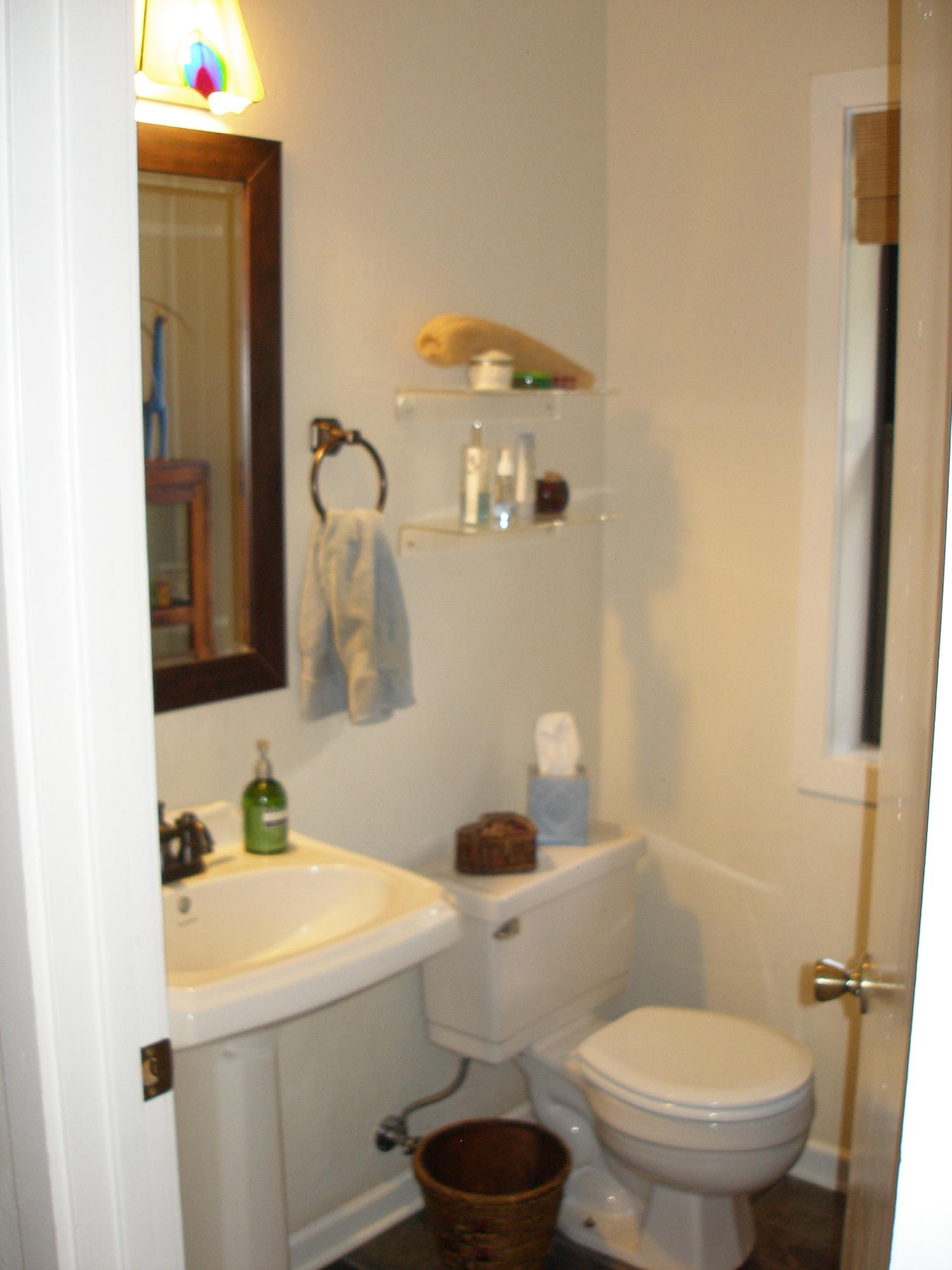 32135 Rock Creek Road Manton, CA 96059 - Photo 30 of 65 a bathroom with a sink and a toilet