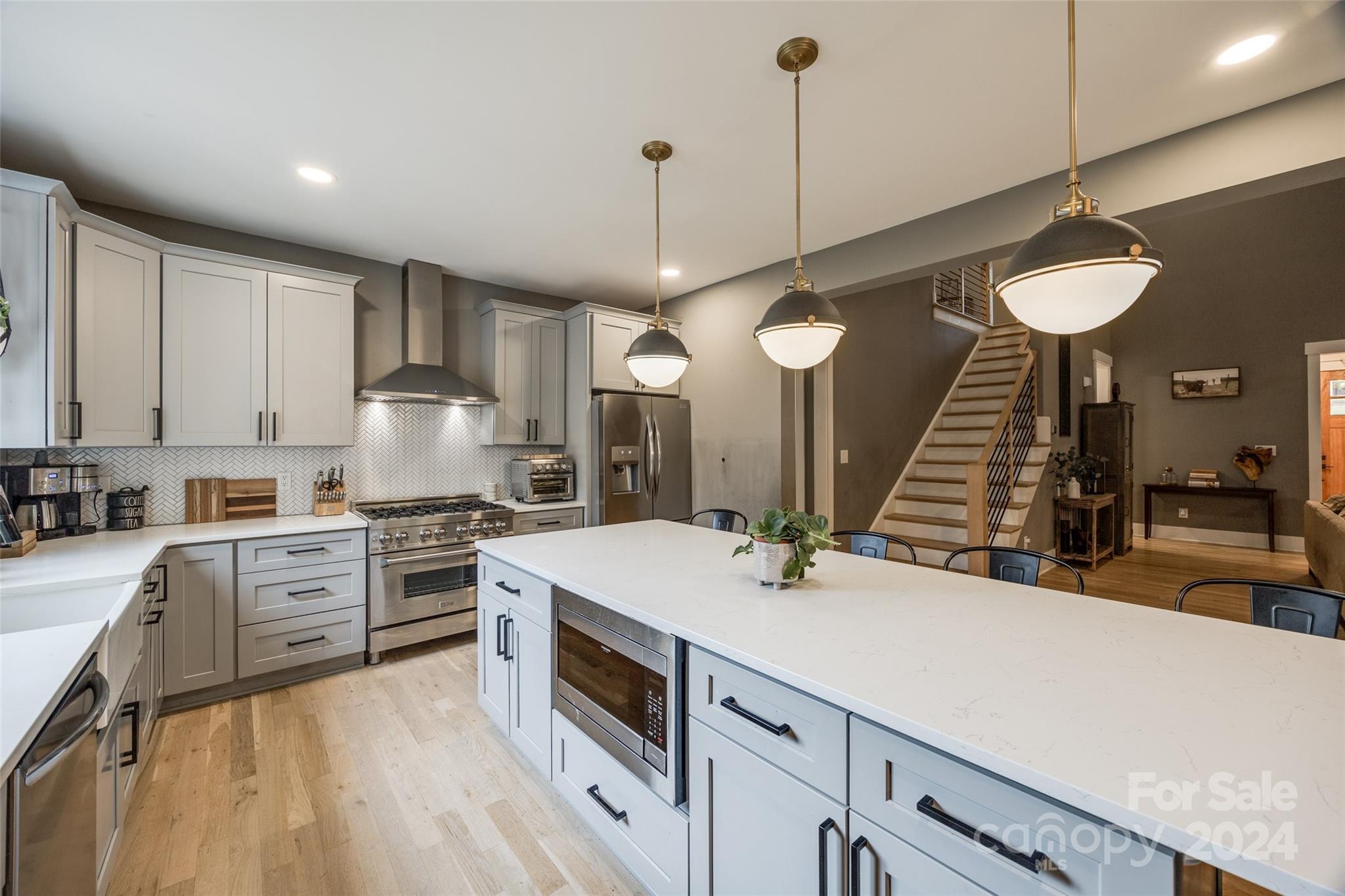 785 Ormand Road York, SC 29745 - Photo 13 of 46 a kitchen with stove a sink and a refrigerator