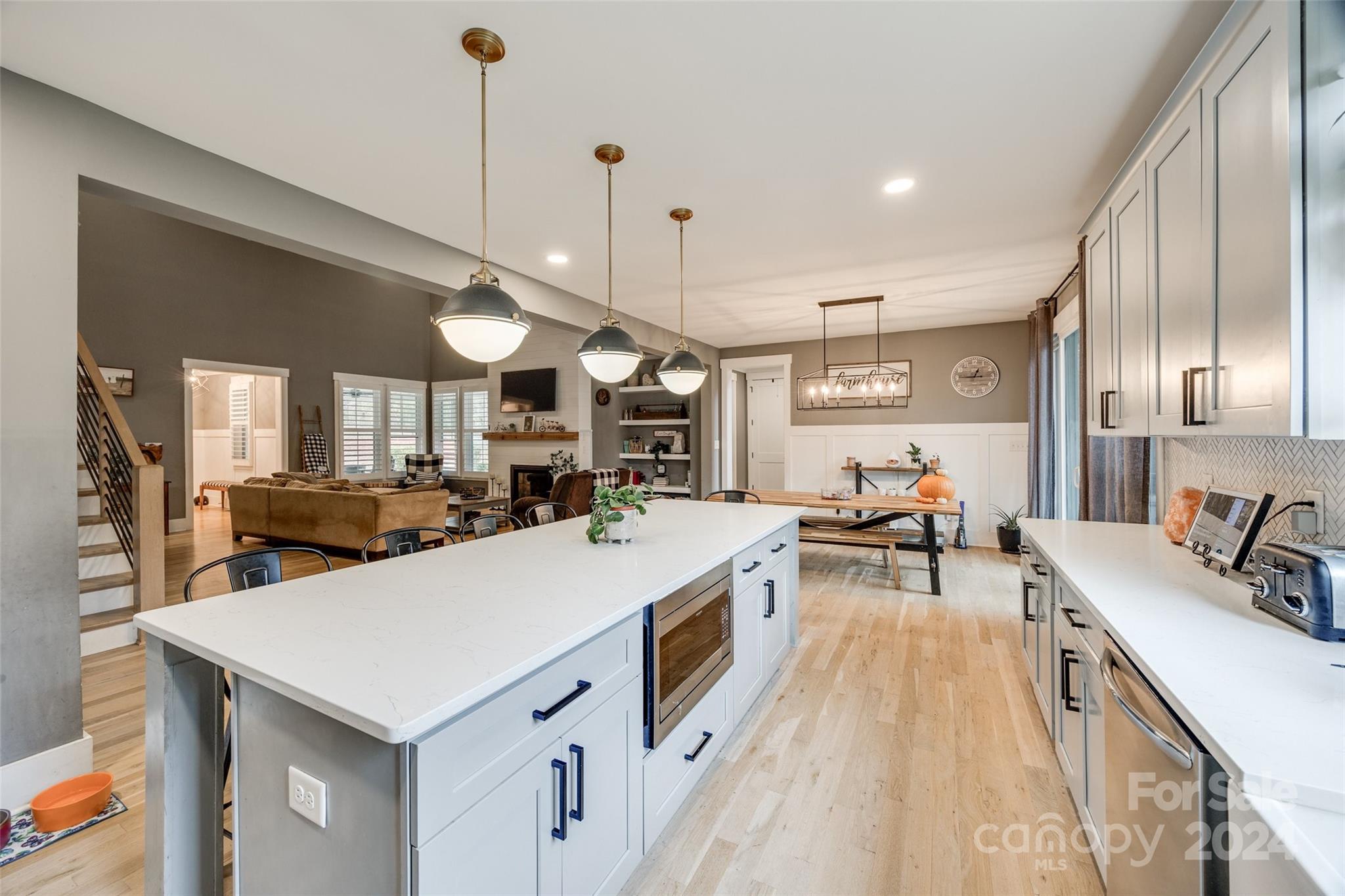 785 Ormand Road York, SC 29745 - Photo 15 of 46 a large kitchen with kitchen island a large island in it