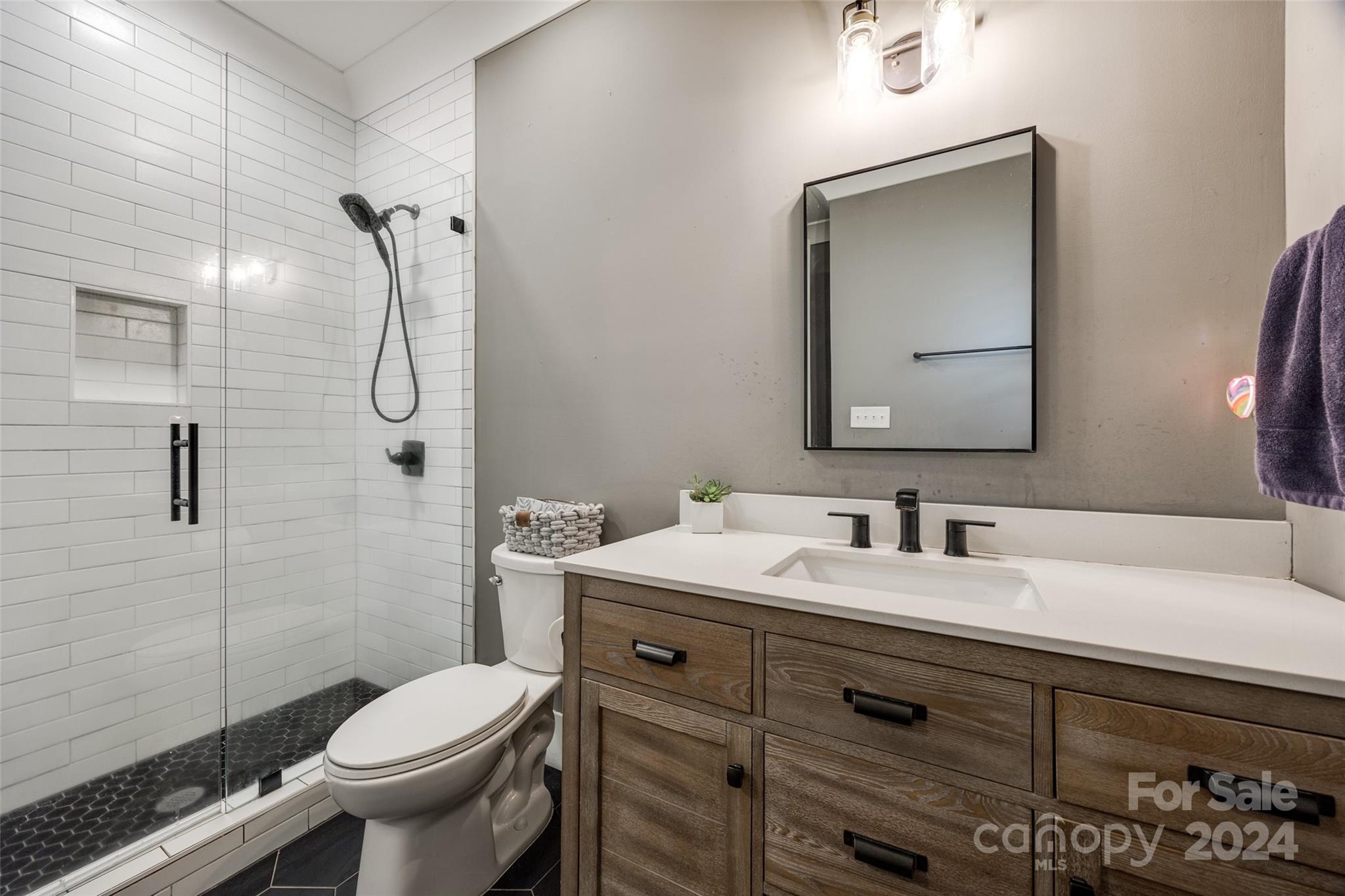 785 Ormand Road York, SC 29745 - Photo 16 of 46 a bathroom with a toilet sink and mirror