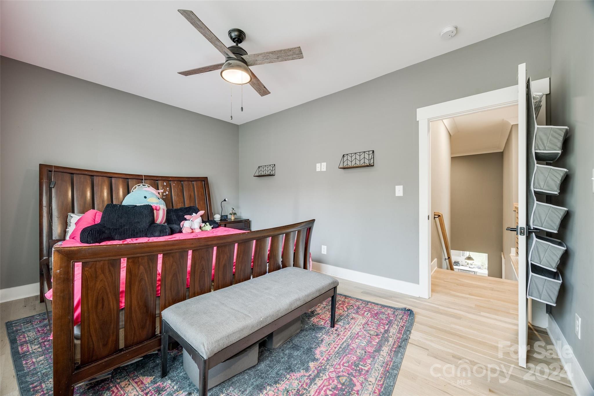 785 Ormand Road York, SC 29745 - Photo 23 of 46 a bedroom with furniture and wooden floor