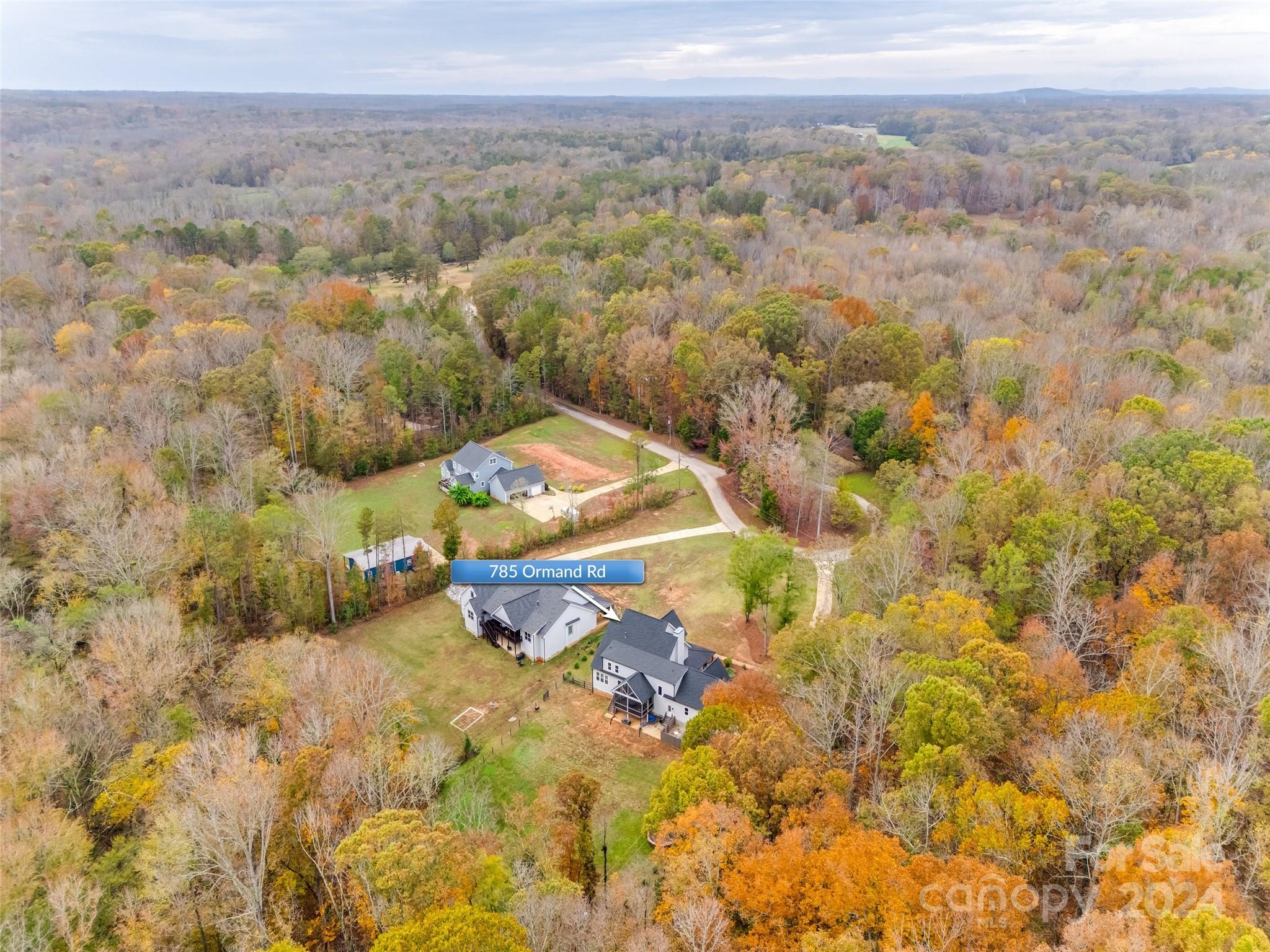 785 Ormand Road York, SC 29745 - Photo 46 of 46 an aerial view of residential houses with outdoor space
