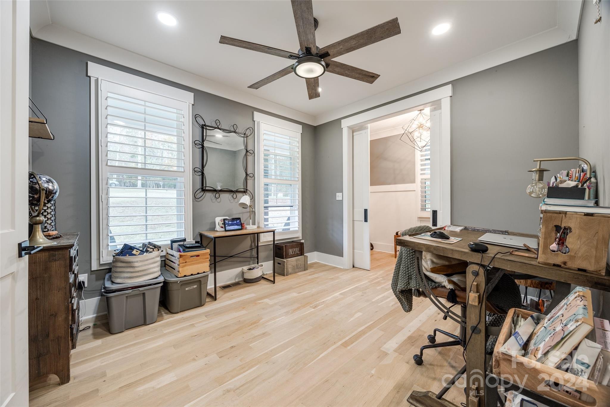 785 Ormand Road York, SC 29745 - Photo 6 of 46 a view of a workspace with furniture and a window