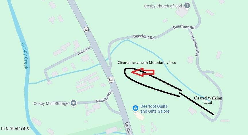 Deerfoot Road Cosby, TN 37722 - Photo 2 of 18 Cleared Area Map