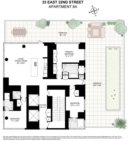 $8,500,000 | 23 East 22nd Street, Unit 8A | Flatiron