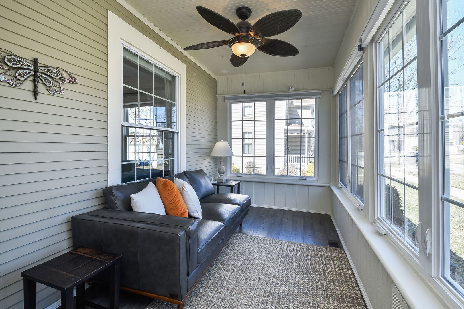 325 North Wright Street Naperville, IL 60540 - Photo 21 of 53 a living room with furniture and a large window