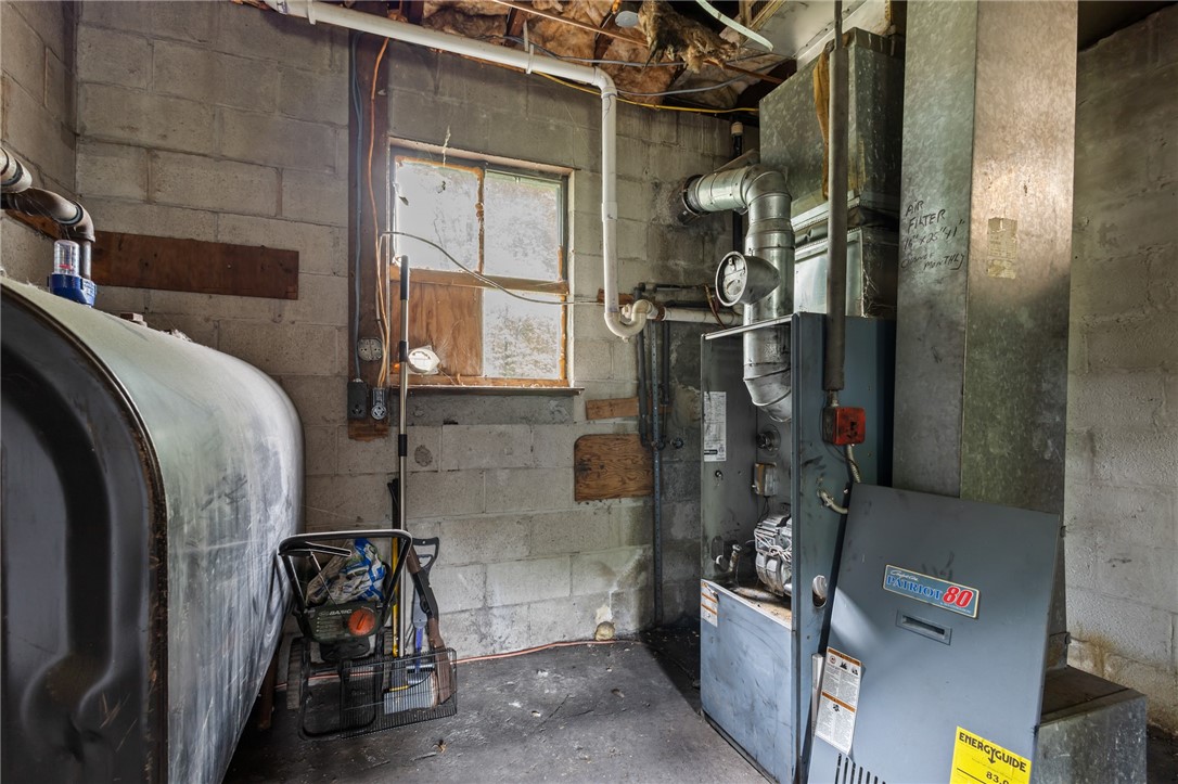 2 Plainfield Pike Foster, RI 02825 - Photo 43 of 49 Basement 2nd house oil tank and heating system