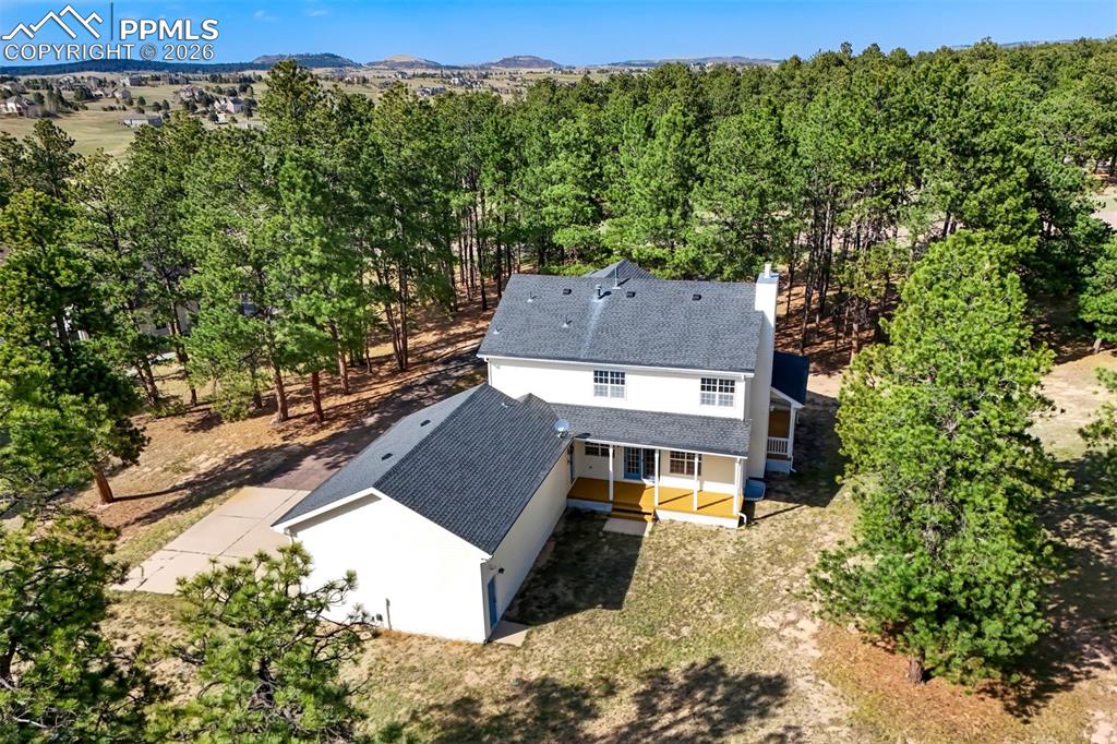18554 Wetherill Road Monument, CO 80132 - Photo 49 of 50 an aerial view of a house