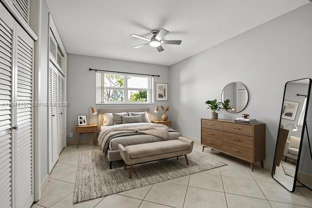 3213 Colony Club Road, Unit 3E Pompano Beach, FL 33062 - Photo 20 of 31 a bedroom with furniture and a window