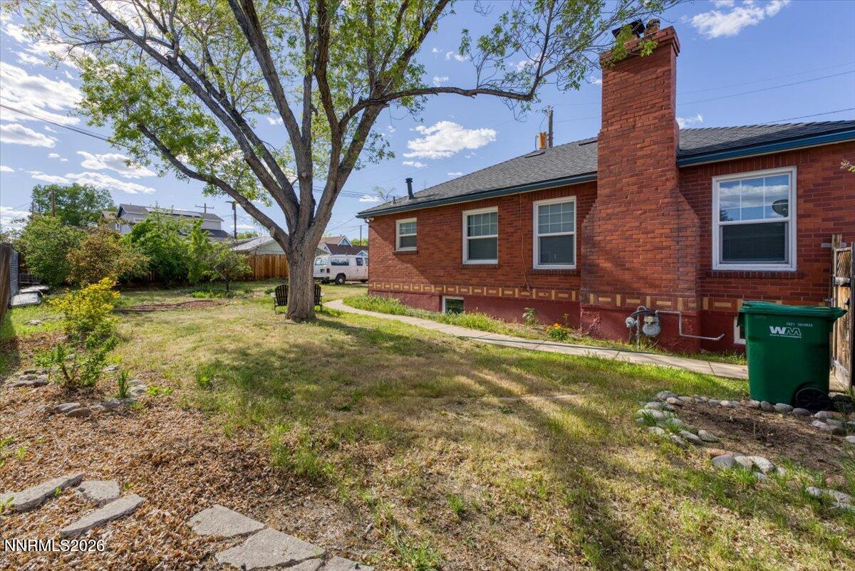 1025 Locust Street Reno, NV 89502 - Photo 21 of 28 a view of a house with a yard
