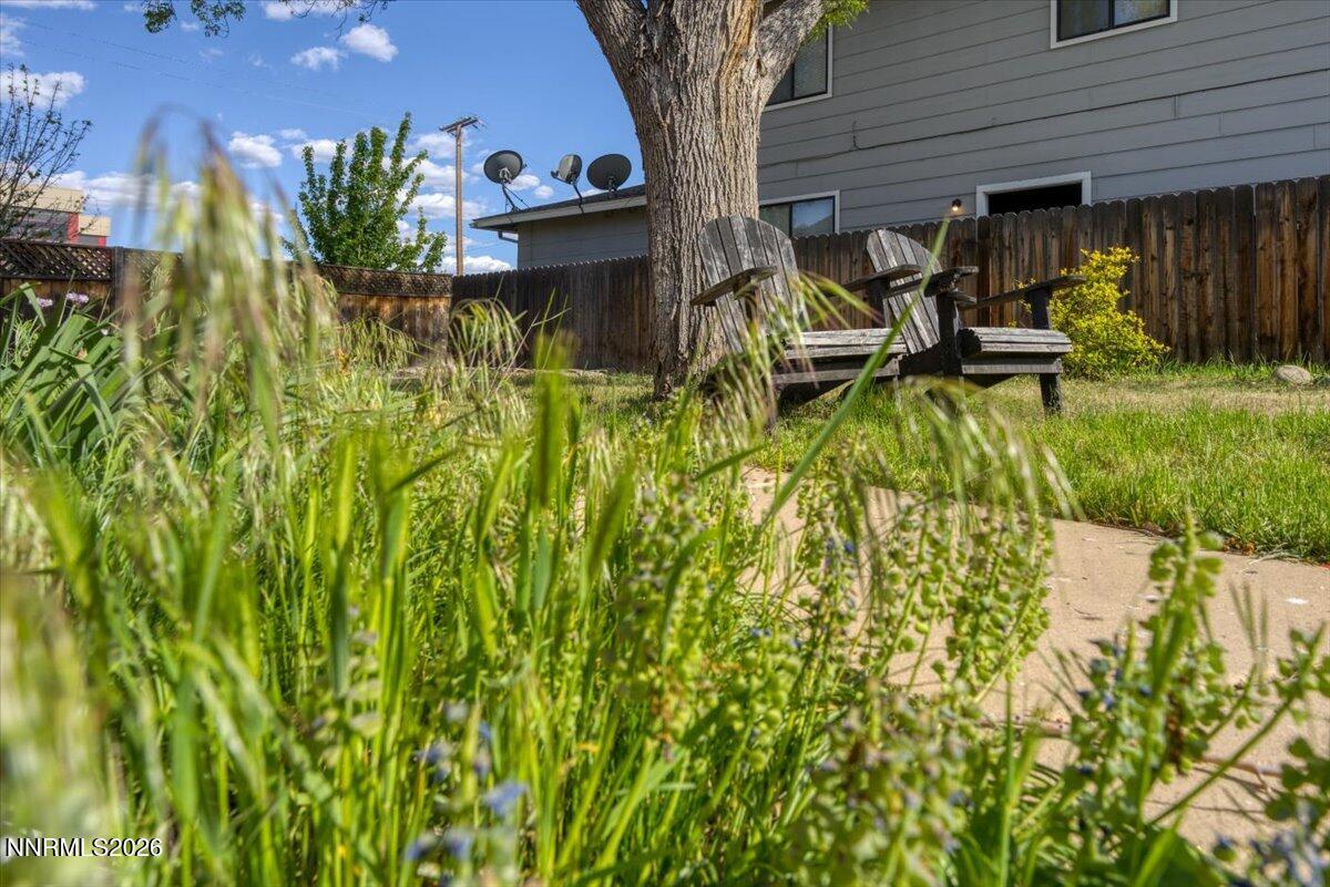 1025 Locust Street Reno, NV 89502 - Photo 26 of 28 a view of a house with backyard and sitting area