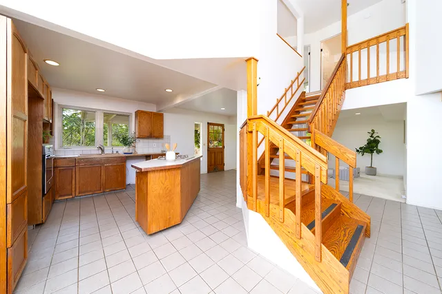 a very nice looking room with a large window