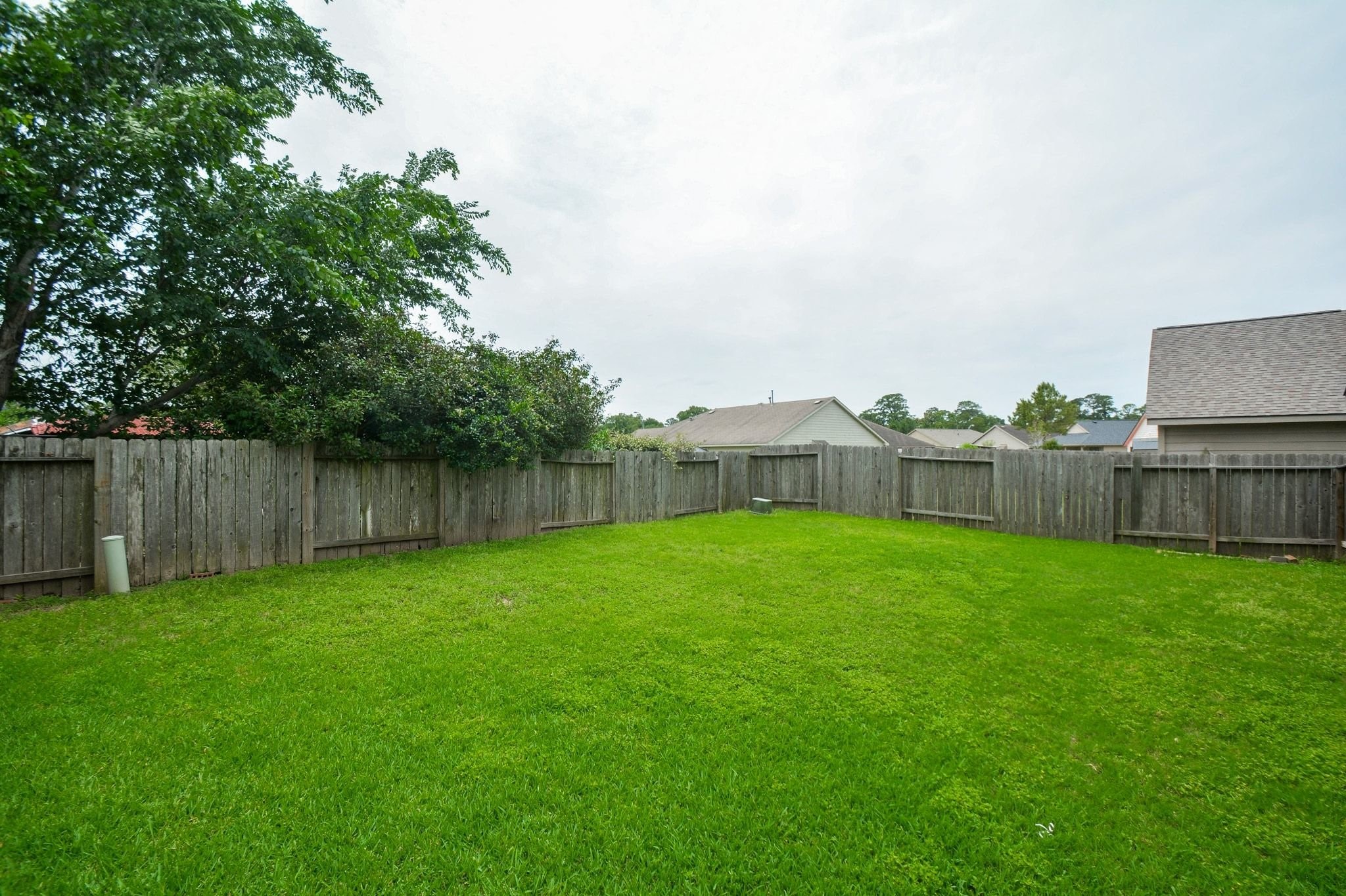 2003 Treasure Mountain Drive Spring, TX 77388 - Photo 20 of 20 a view of a backyard with wooden fence
