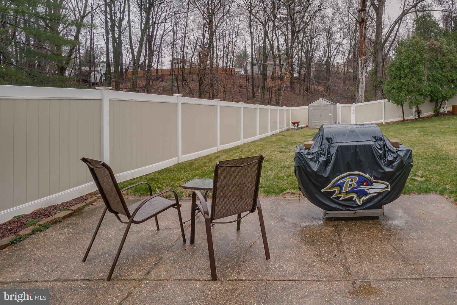4643 Hawksbury Road Baltimore, MD 21208 - Photo 39 of 42 Fenced patio back yard
