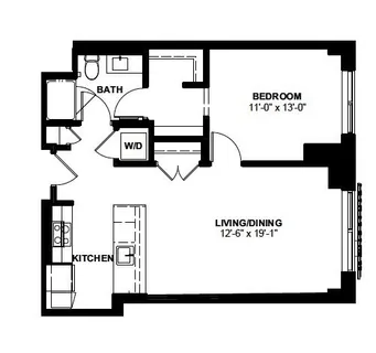 $3,985 | 1 Canal Street, Unit 435, Boston, MA 02114