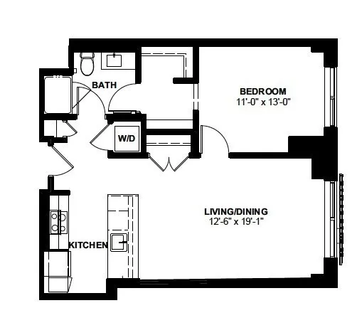 $3,985 | 1 Canal Street, Unit 435, Boston, MA 02114