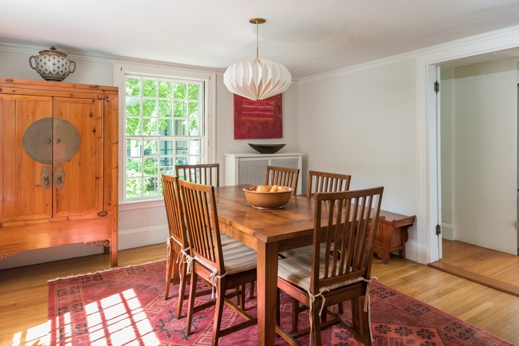 40 Stone Road Belmont, MA 02478 - Photo 4 of 42 a view of a dining room with furniture window and outside view