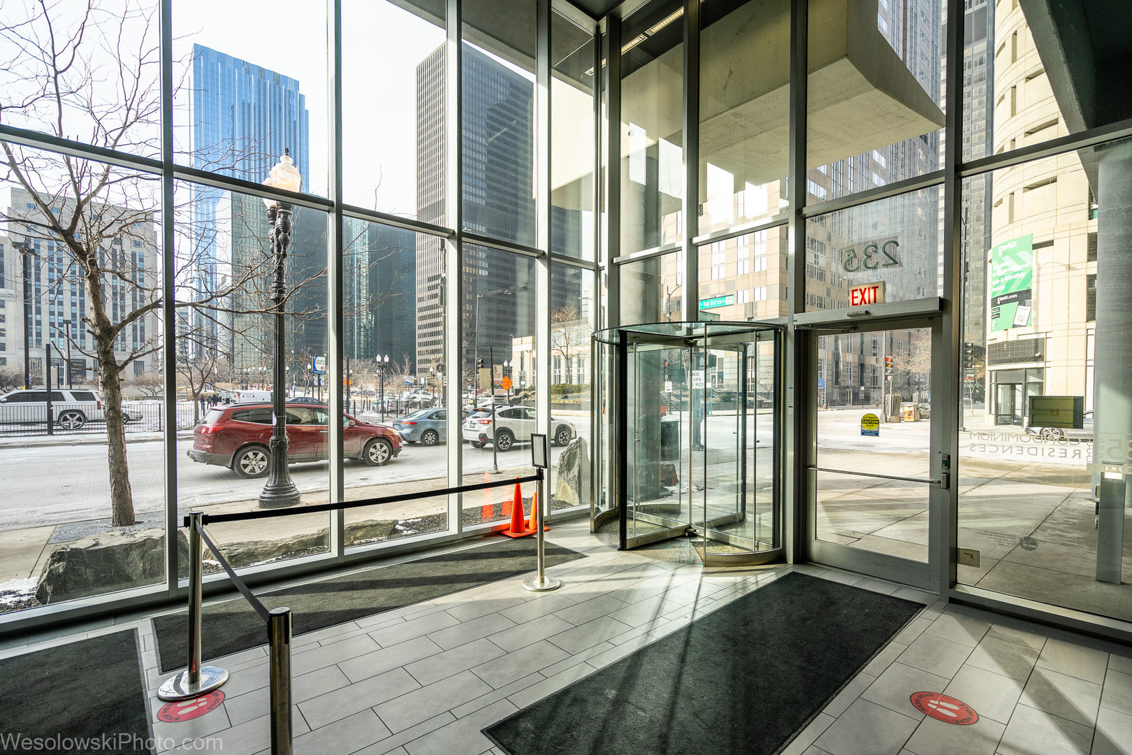 235 West Van Buren Street, Unit 2417 Chicago, IL 60607 - Photo 16 of 22 a view of railway station with sitting area