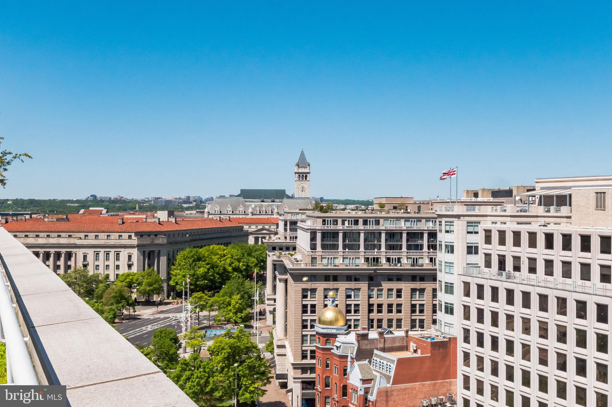 601 Pennsylvania Avenue Northwest, Unit 705 Washington, DC 20004 - Photo 27 of 29 a view of a balcony with city view