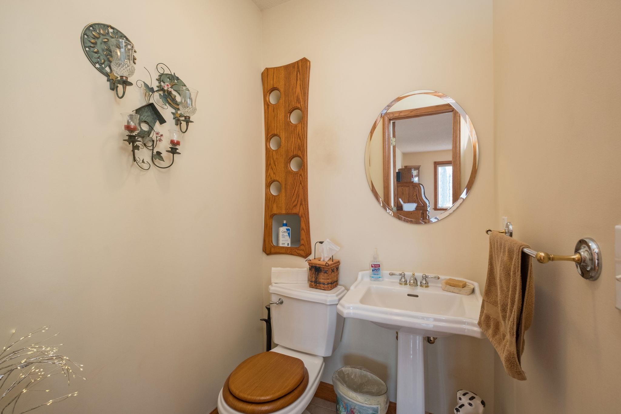 5640 Scotts Ford Road Mount Crawford, VA 22841 - Photo 24 of 68 a bathroom with a toilet sink vanity tub and mirror