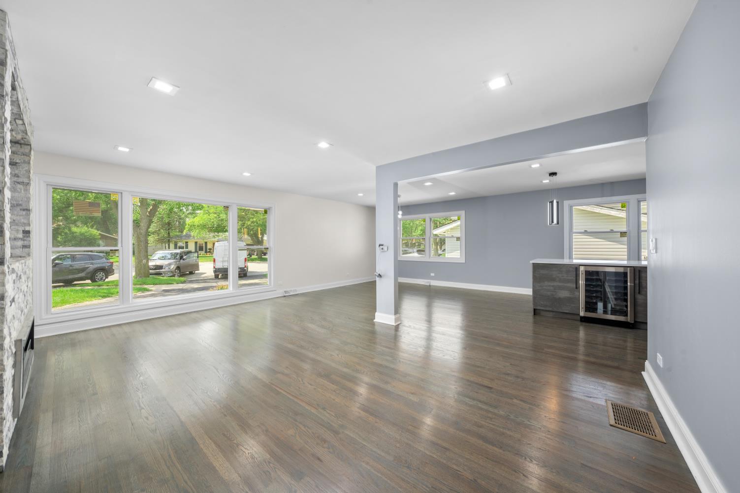 18849 Jamie Court Homewood, IL 60430 - Photo 5 of 25 a view of empty room with wooden floor and windows