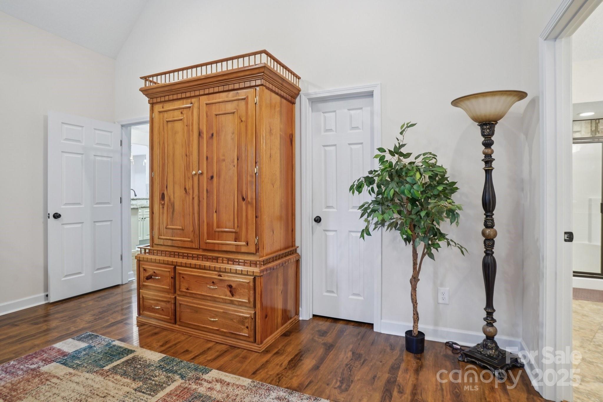 2209 Cedar Road York, SC 29745 - Photo 26 of 48 an entryway with wooden floor and a potted plant