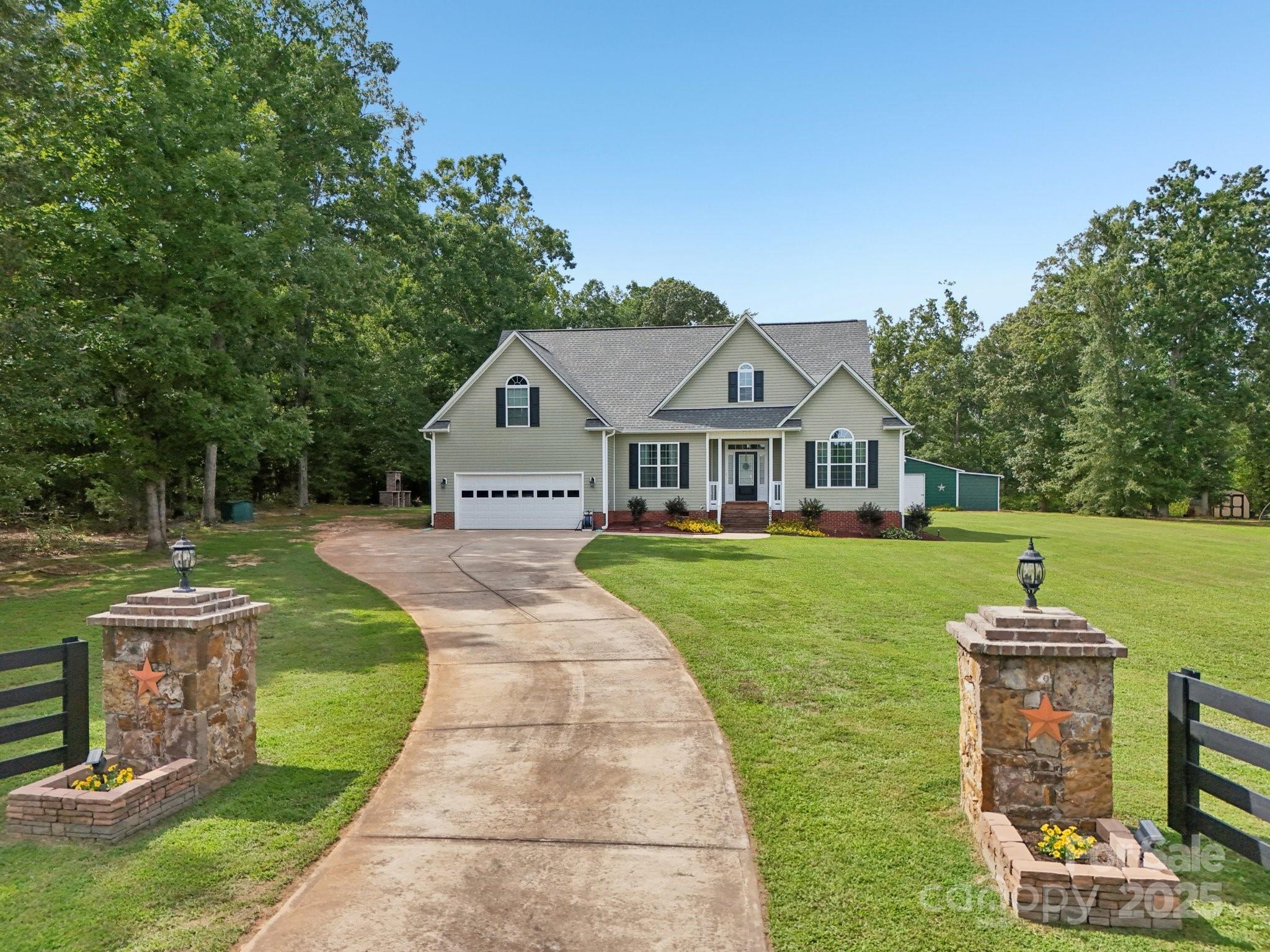 2209 Cedar Road York, SC 29745 - Photo 46 of 48 a view of house with garden