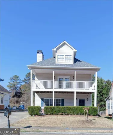 front view of a house