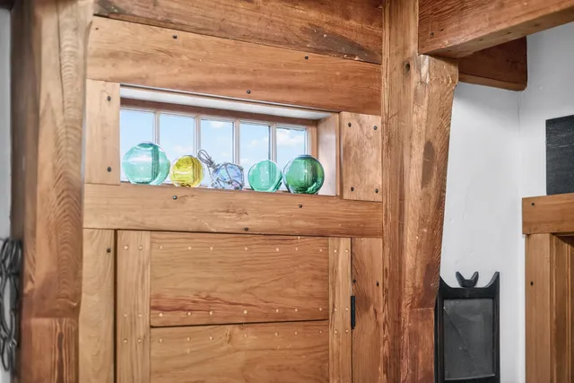 a close view of washer and dryer