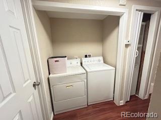 7115 Harold Street, Unit 2 Fort Lupton, CO 80621 - Photo 8 of 27 a utility room with dryer and washer