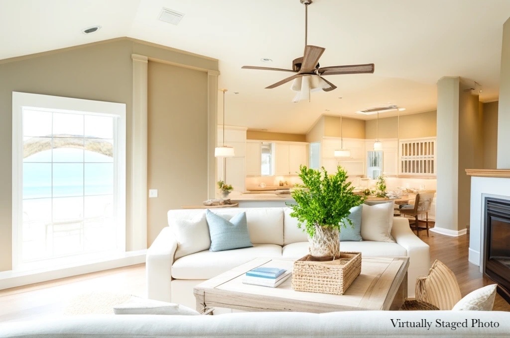 1712 Hackney Cove Austin, TX 78727 - Photo 13 of 38 a living room with furniture and a large window