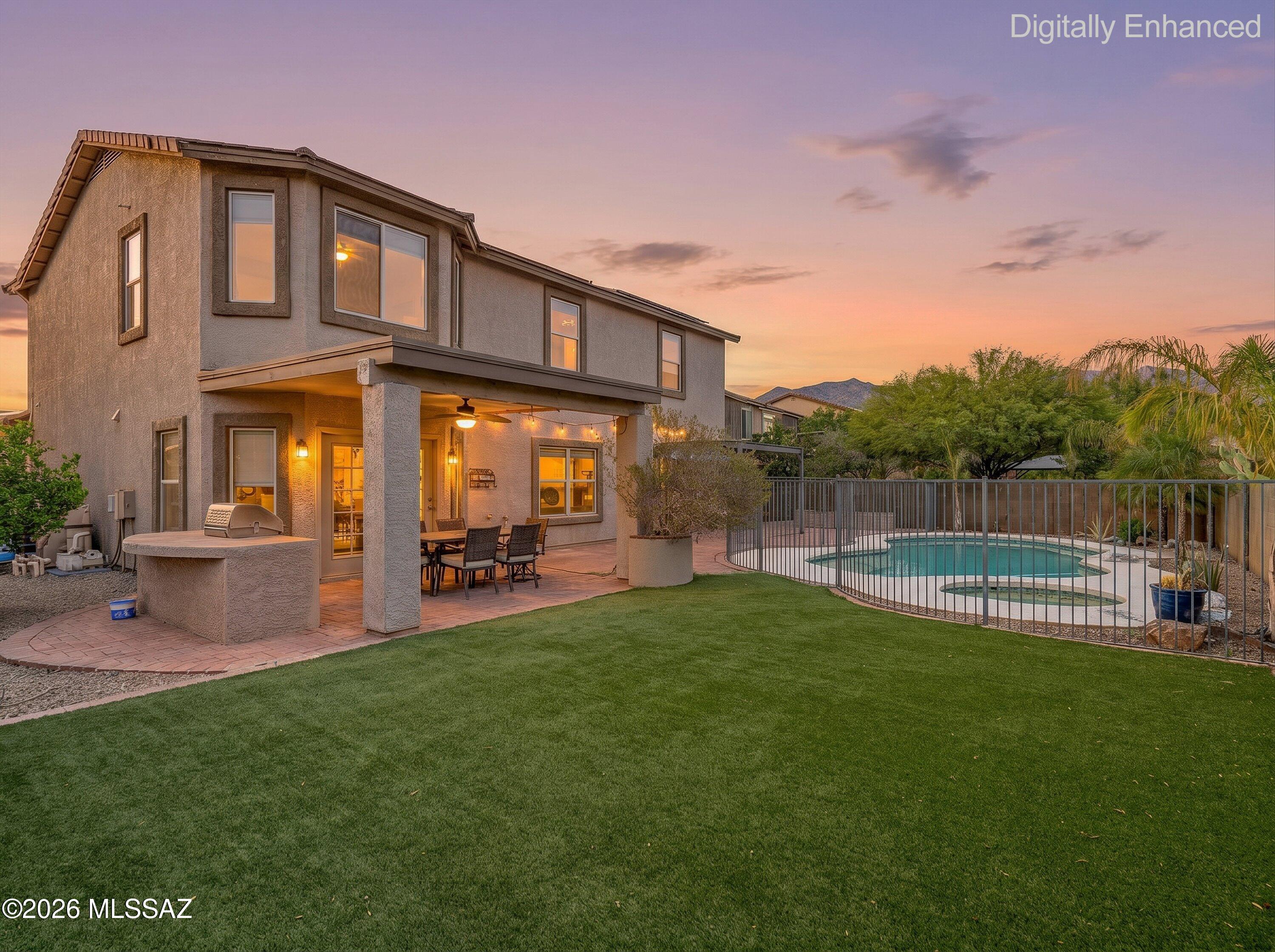 3614 East Canter Road Tucson, AZ 85739 - Photo 39 of 46 02-Twilight