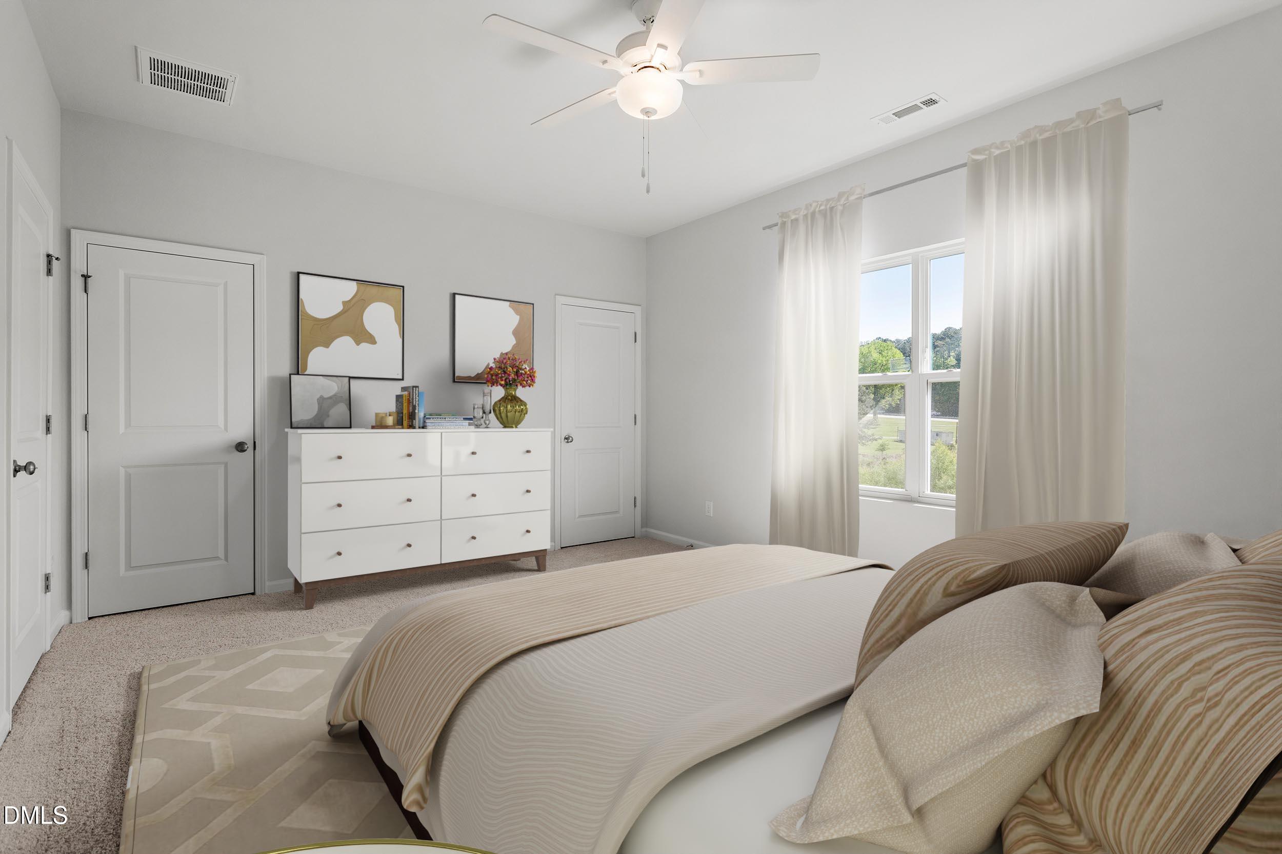 236 Powell Townes Way, Unit 273 Raleigh, NC 27603 - Photo 9 of 21 Primary Bedroom - Dahlia