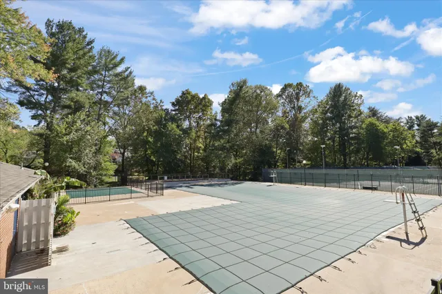 a view of swimming pool with an outdoor space