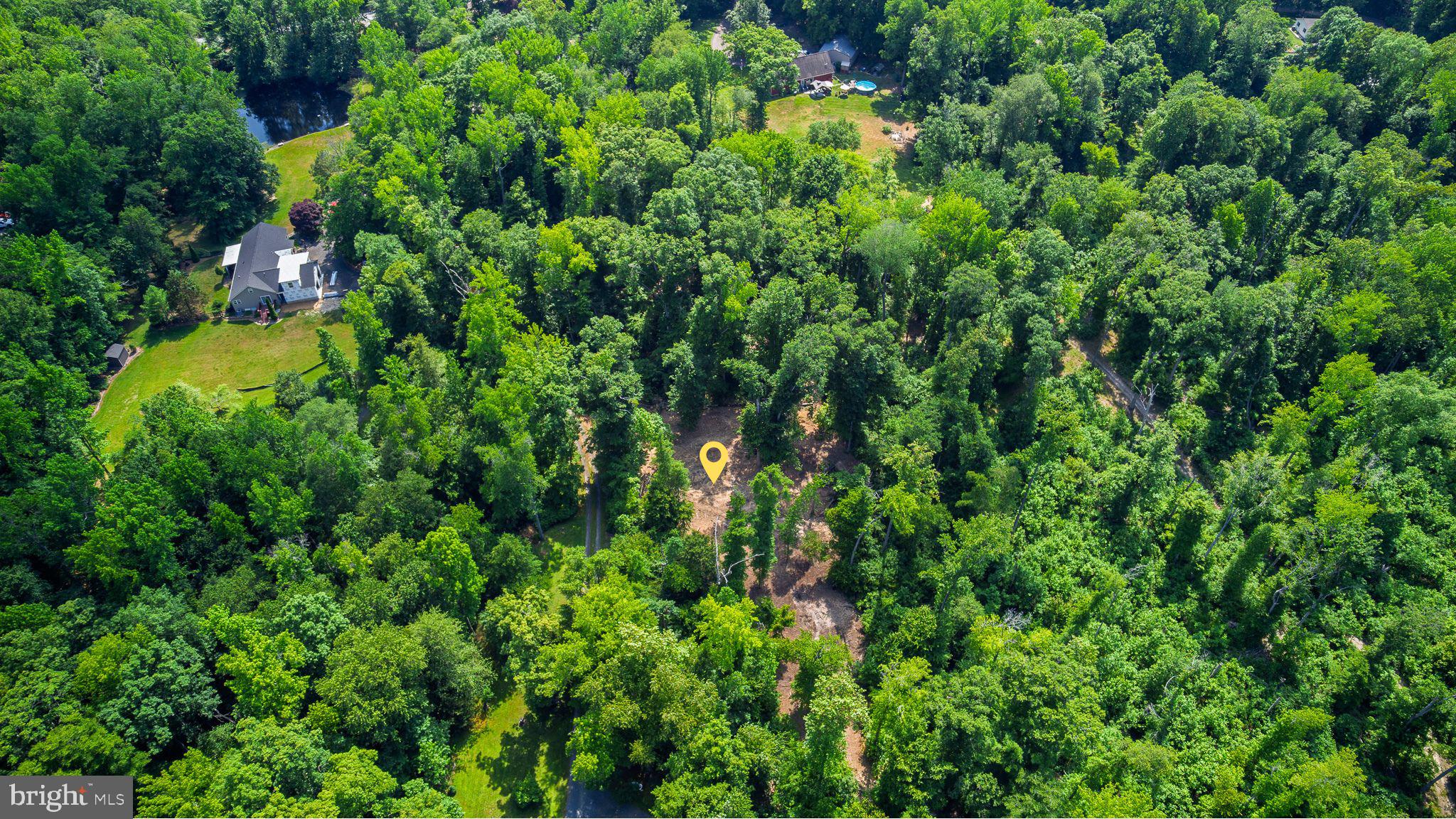 583 Blackbird Landing Road Townsend, DE 19734 - Photo 6 of 11 Aerial view with Property Pin Marker