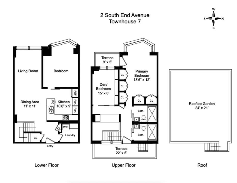 2 South End Avenue, Unit TH7 Manhattan, NY 10280 - Photo 17 of 17