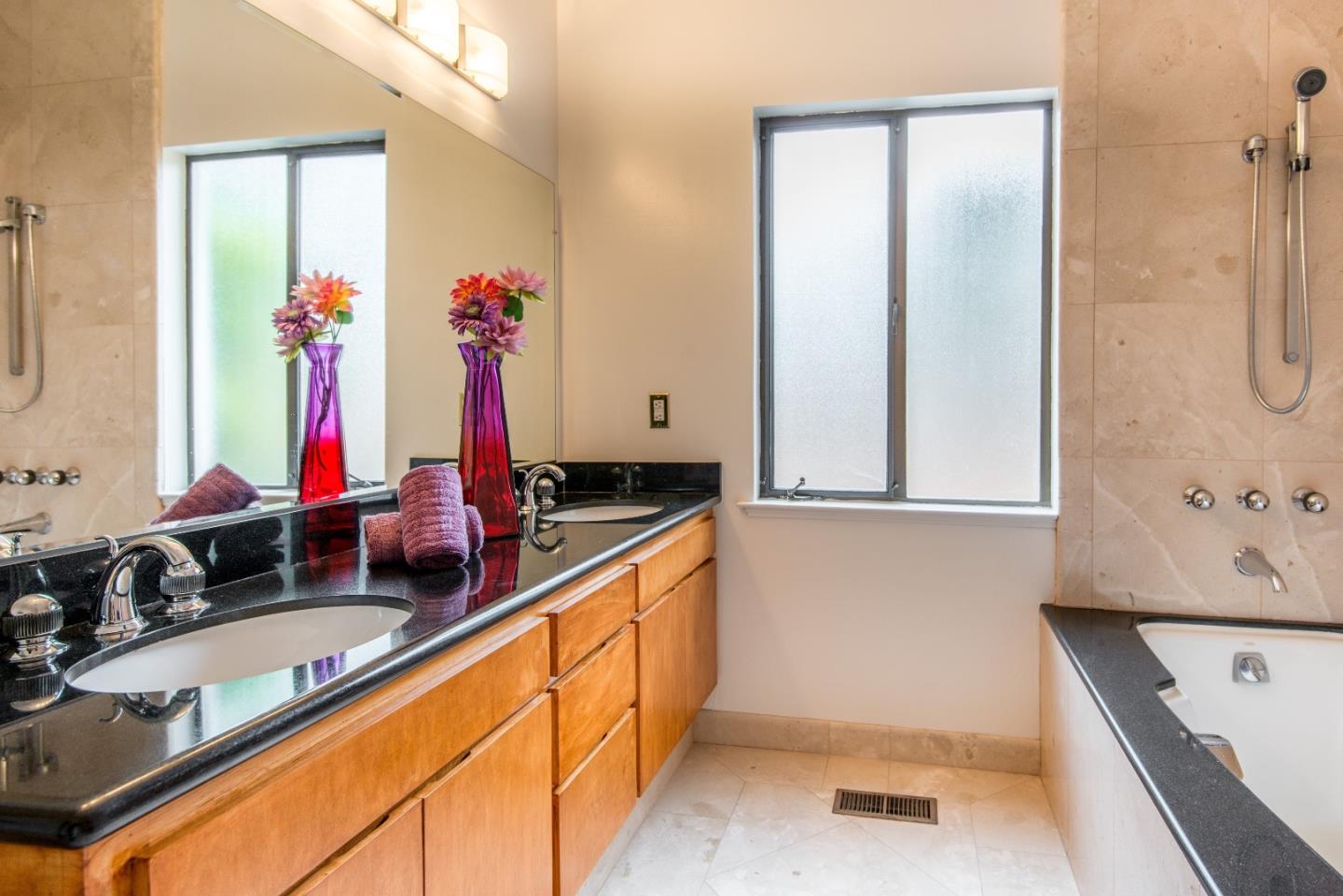 760 Darrell Road Hillsborough, CA 94010 - Photo 22 of 35 a kitchen with sink and window