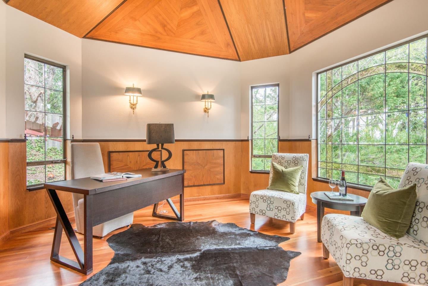 760 Darrell Road Hillsborough, CA 94010 - Photo 6 of 35 a living room with furniture and a window