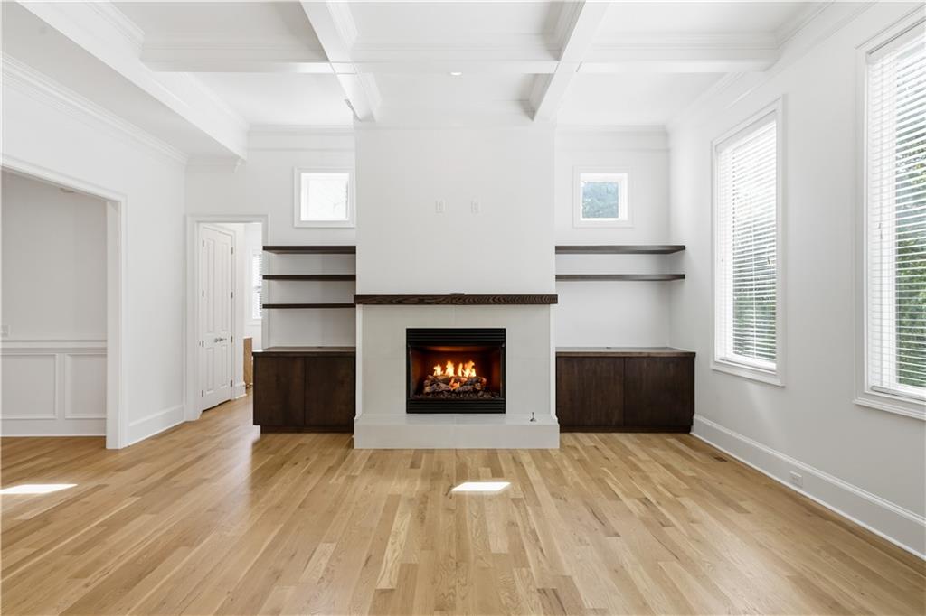 6740 Castleton Drive Northwest Sandy Springs, GA 30328 - Photo 11 of 58 a view of a livingroom with a fireplace