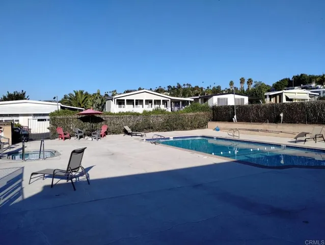 a view of a house with sitting area