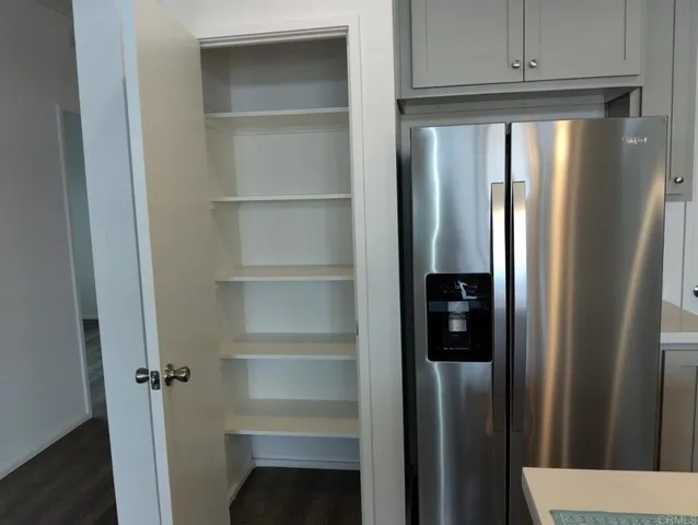 a view of walk in closet