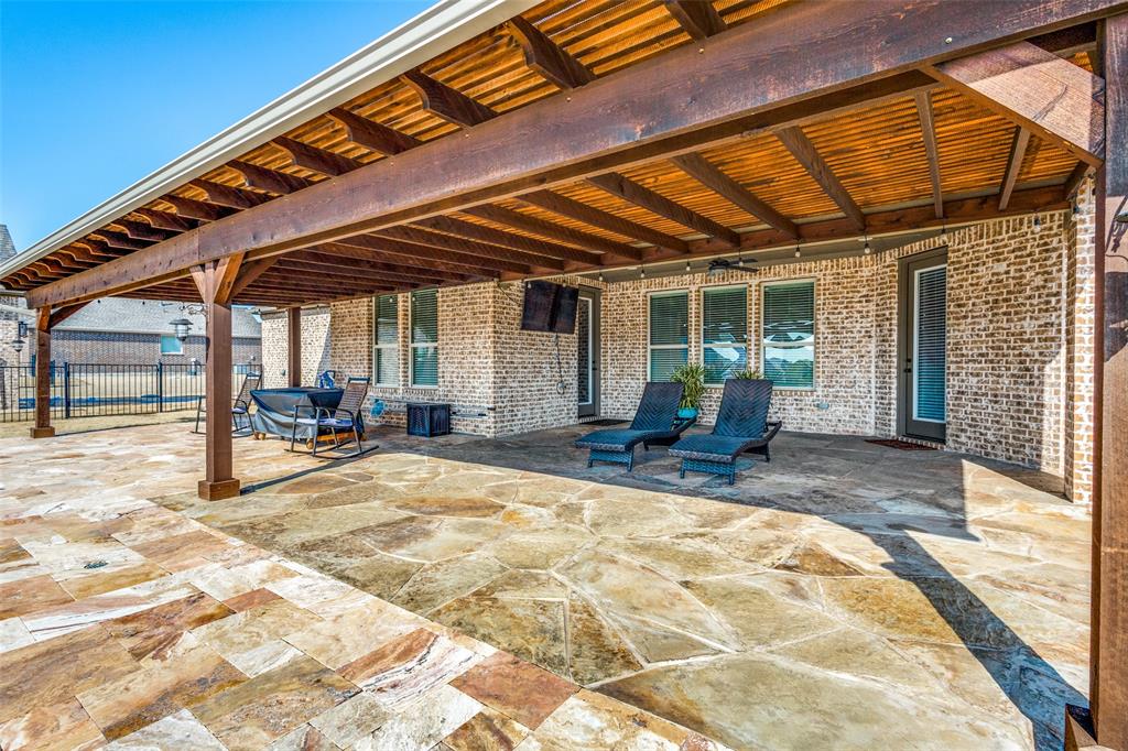 2143 Canyon Road Celina, TX 75009 - Photo 35 of 39 a view of swimming pool with patio