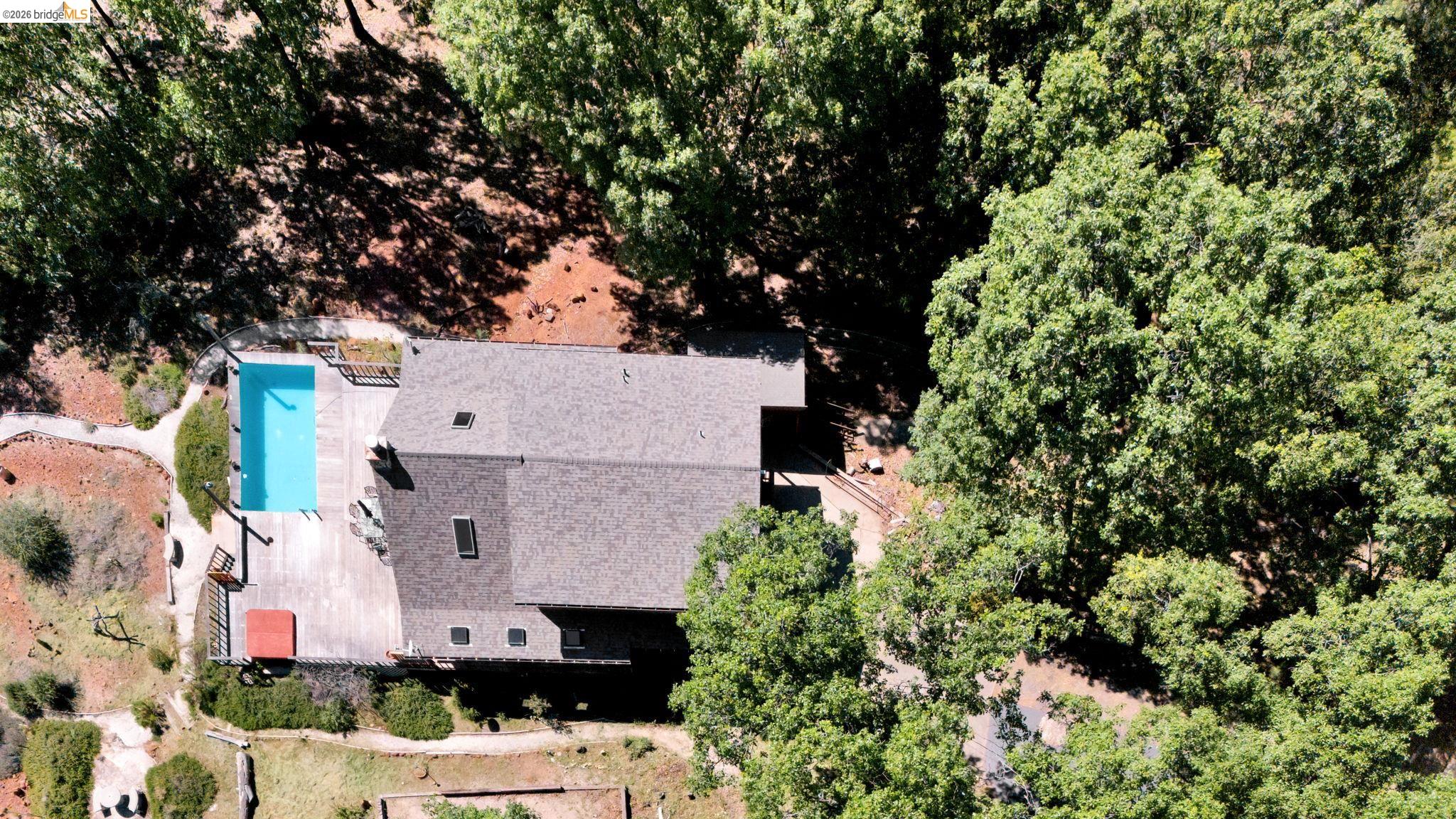 14799 Big Hill Road Sonora, CA 95370 - Photo 35 of 60 View from above of property
