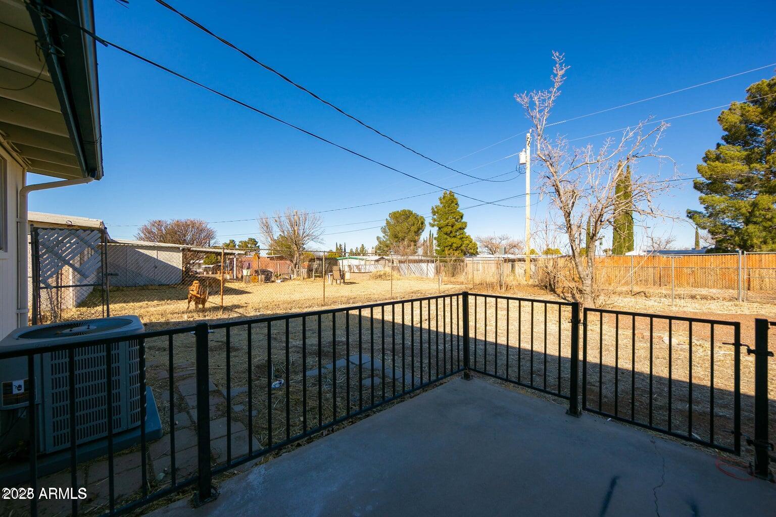 310 2nd Street Huachuca City, AZ 85616 - Photo 16 of 19 a view of balcony with furniture