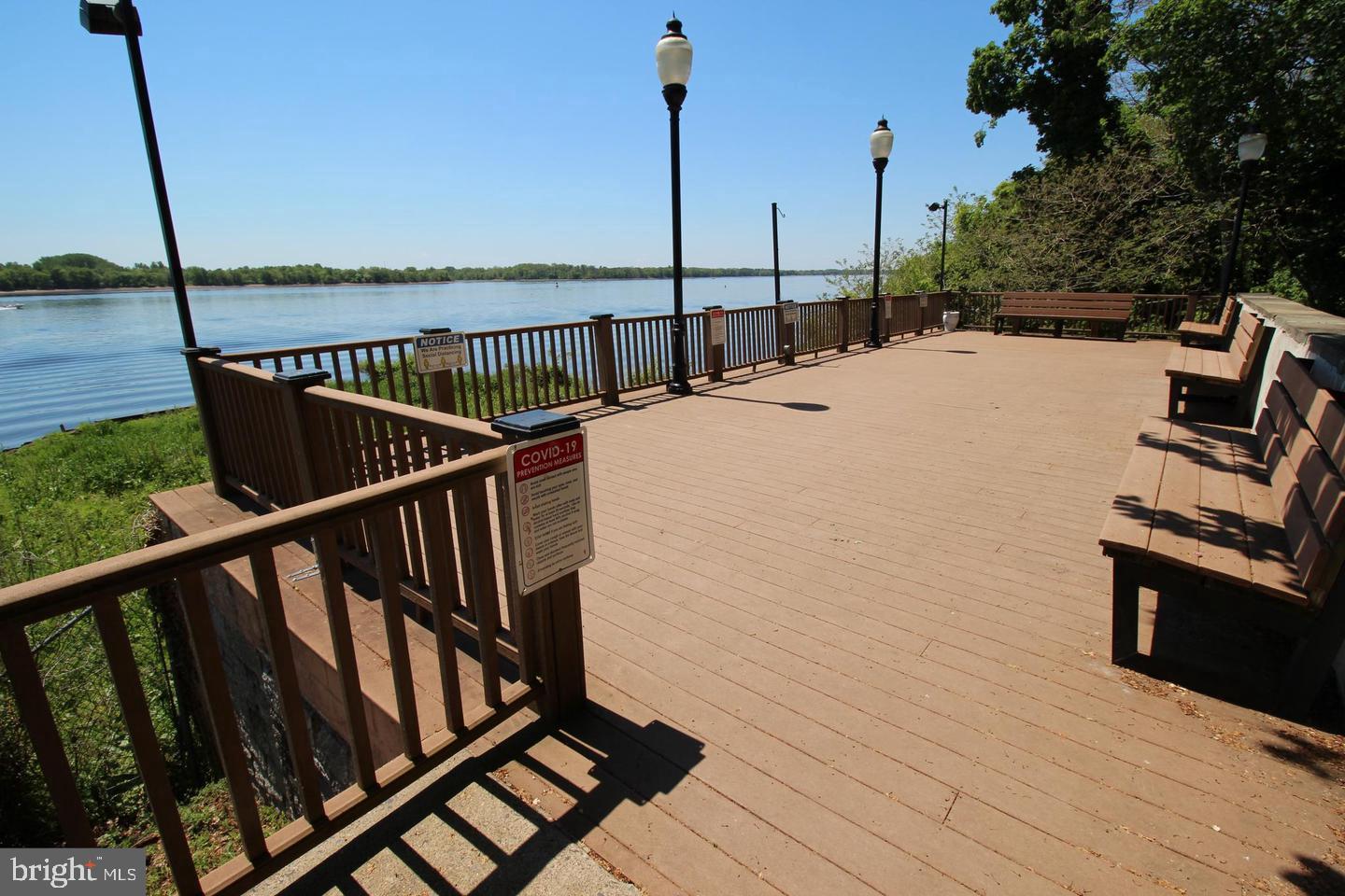 62204 Delaire Landing Road, Unit 204 Philadelphia, PA 19114 - Photo 22 of 29 a view of a balcony with wooden floor