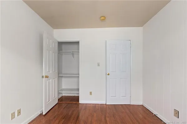 wooden floor in an empty room