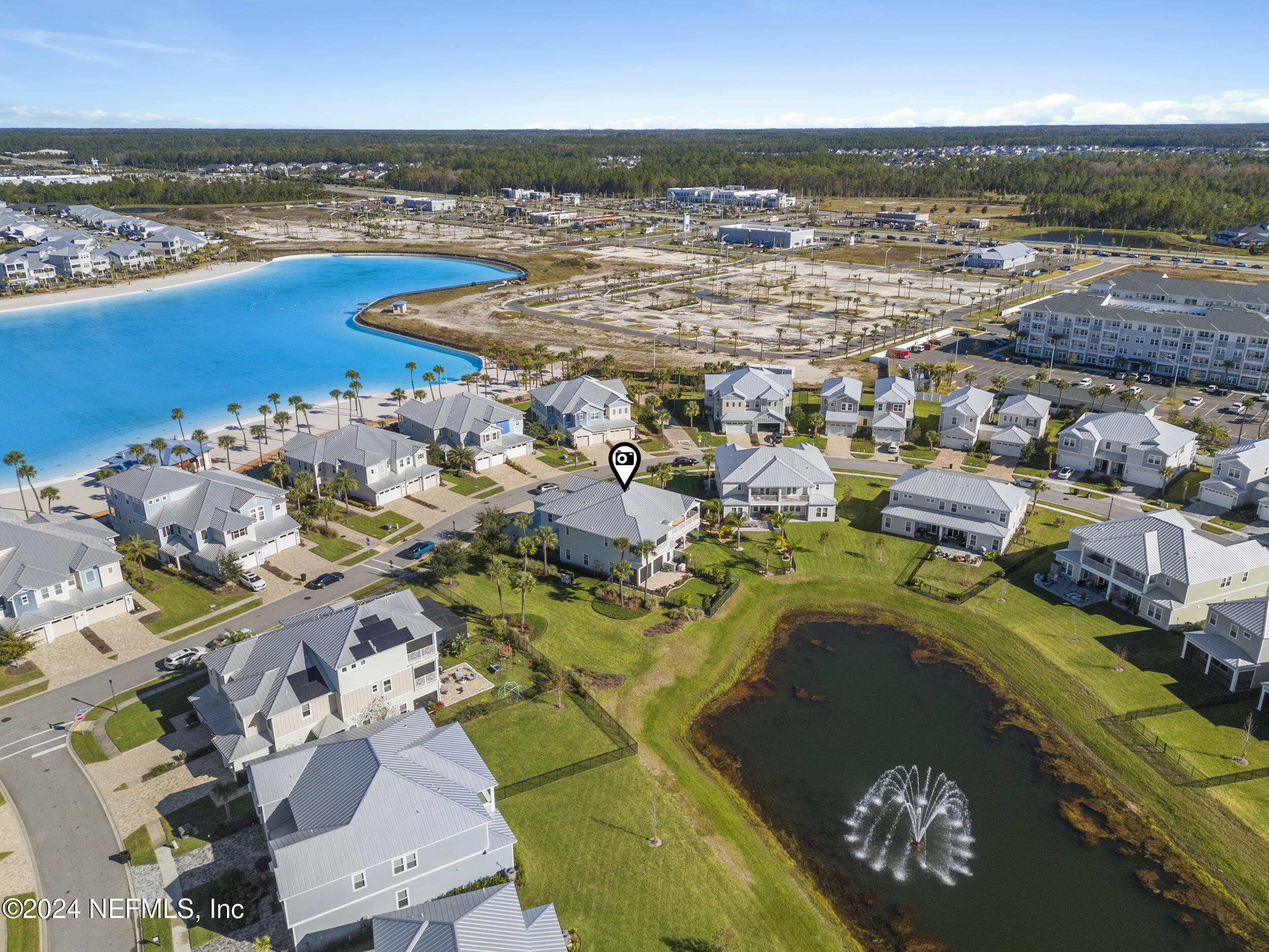 228 Rum Runner Way St. Johns, FL 32259 - Photo 79 of 97 an aerial view of residential houses with outdoor space