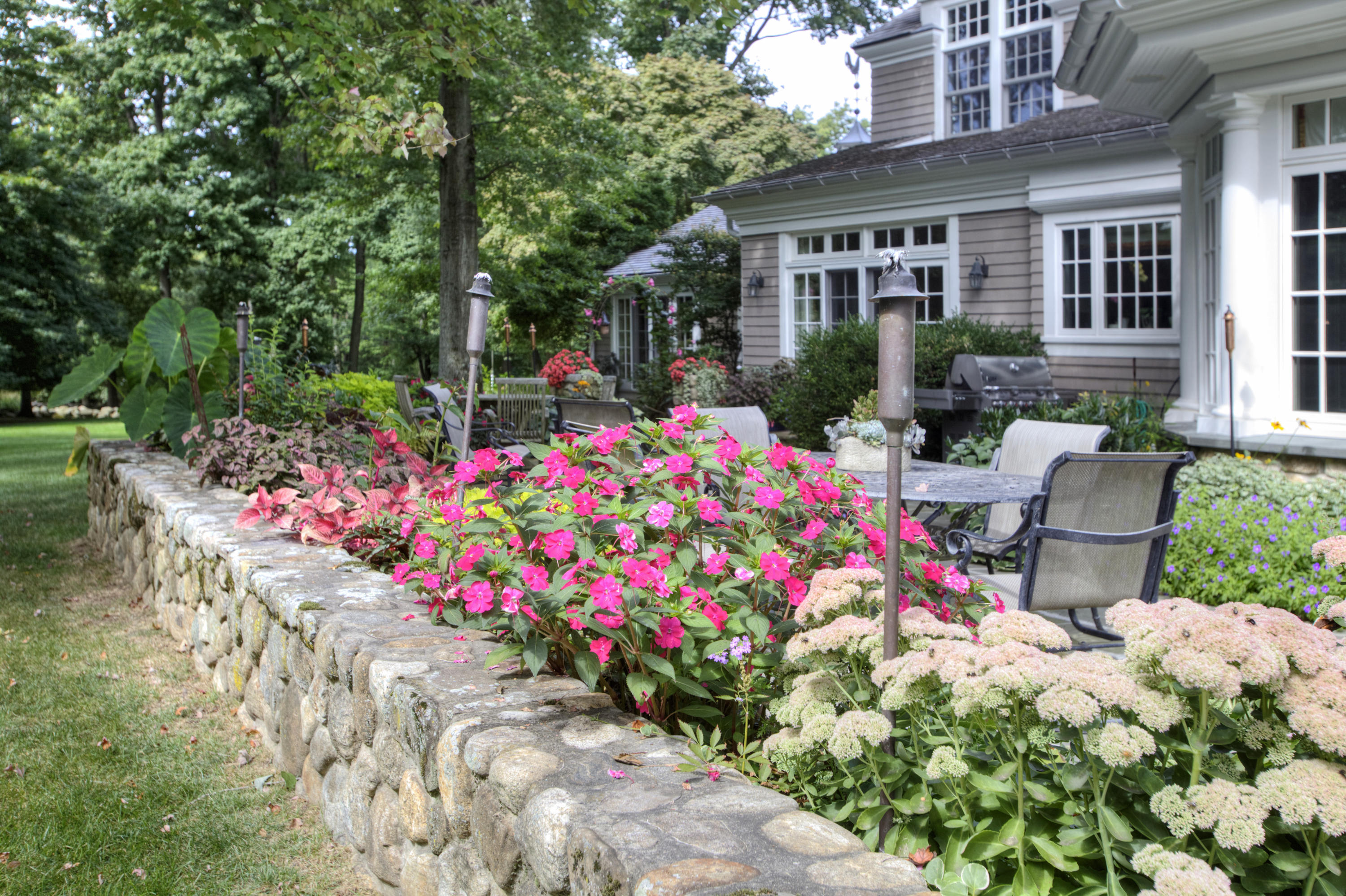 72 Ridge Acres Road Darien, CT 06820 - Photo 23 of 25 a view of a house with a yard and garden