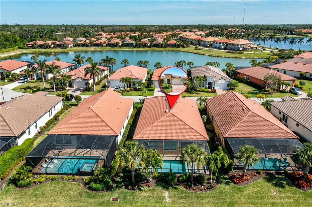 1409 Redona Way Naples, FL 34113 - Photo 37 of 50 Aerial Rear Elevation