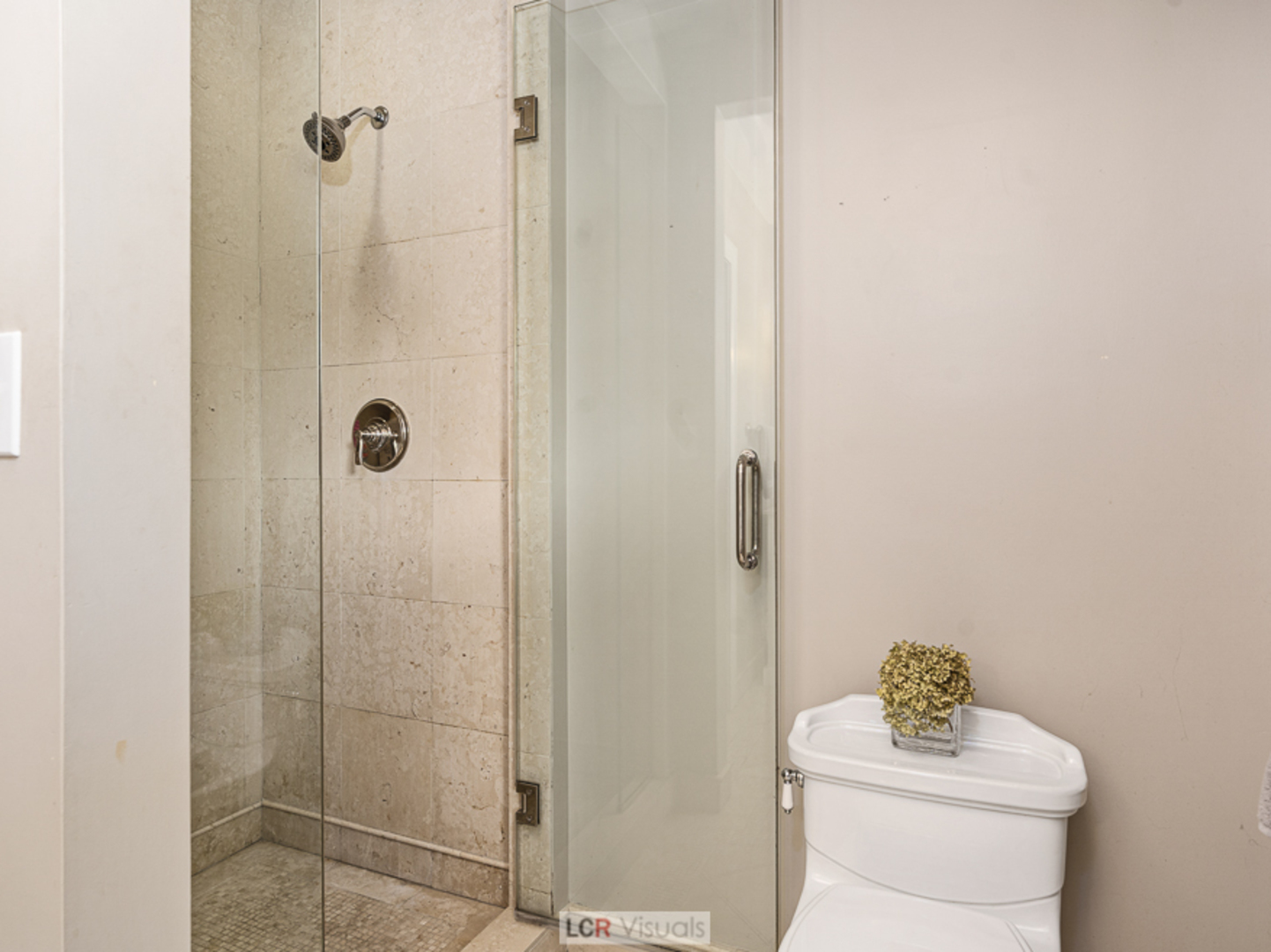 710 Bonnie Brae River Forest, IL 60305 - Photo 16 of 31 a bathroom with a shower a toilet and a sink